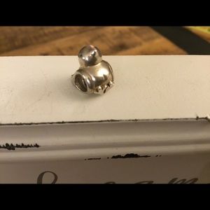 PANDORA Silver Birdie Charm